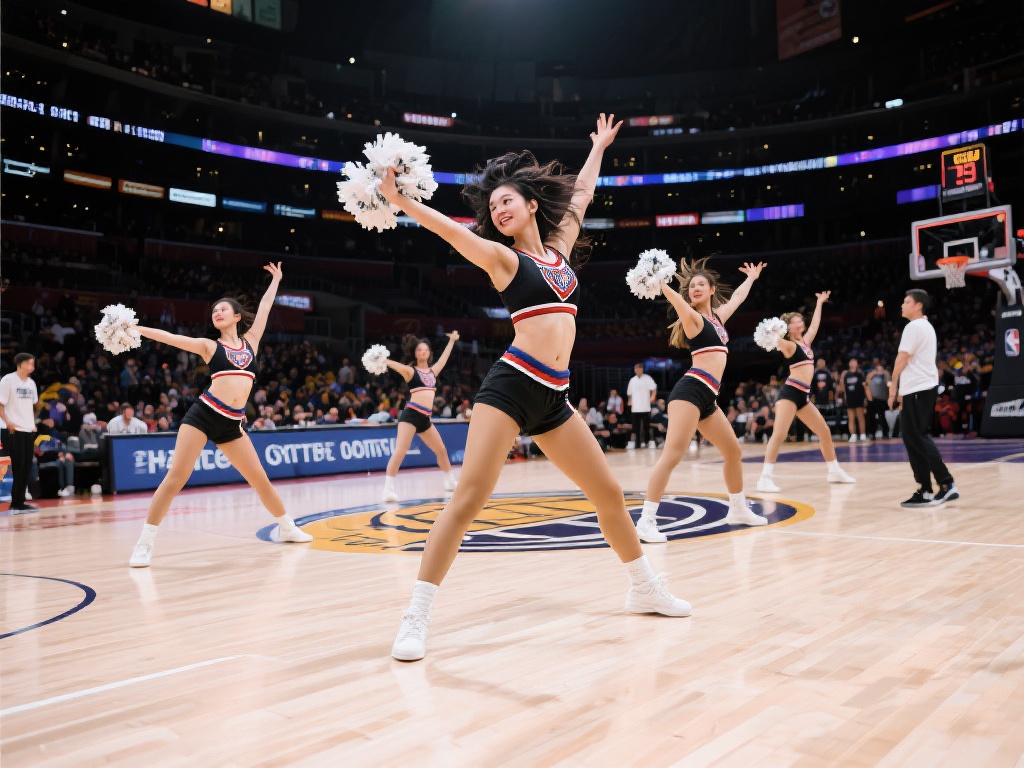 山西男篮啦啦队分享日常舞蹈训练动态